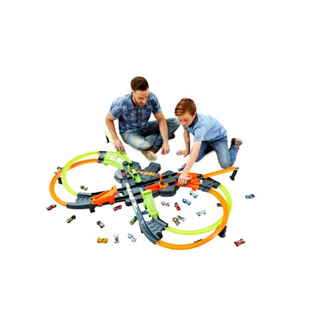 hot wheels criss cross crash track set walmart