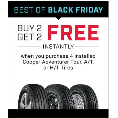 Pep Boys Cyber Monday Sale Buy 2 Copper Tires Get 2 Tires Free