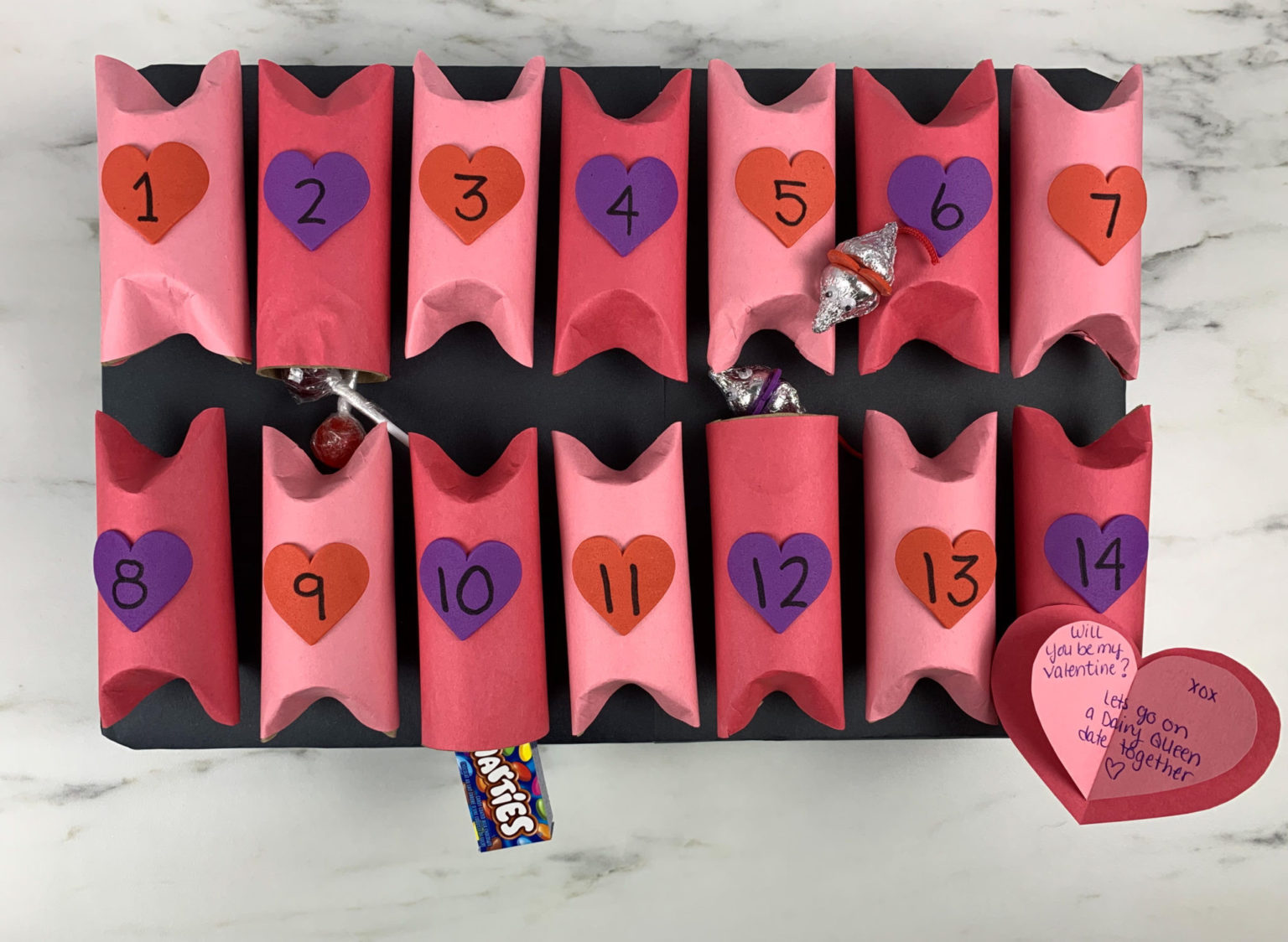 Easy Valentine Advent Calendar You Can Make at Home SwagGrabber