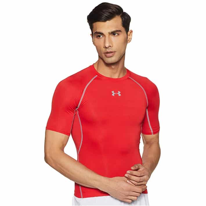 Under Armour Men's HeatGear Armour Short Sleeve Compression T-Shirt Now ...