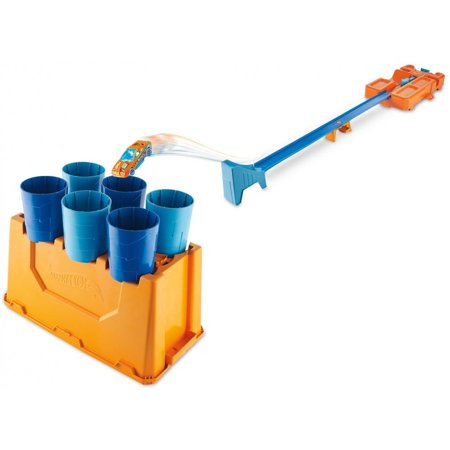 hot wheels track builder rocket launch