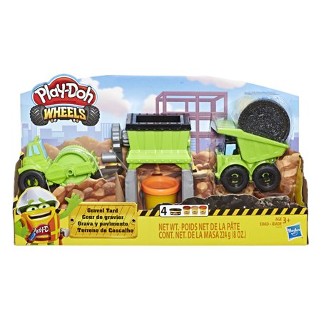 play doh wheels crane and forklift