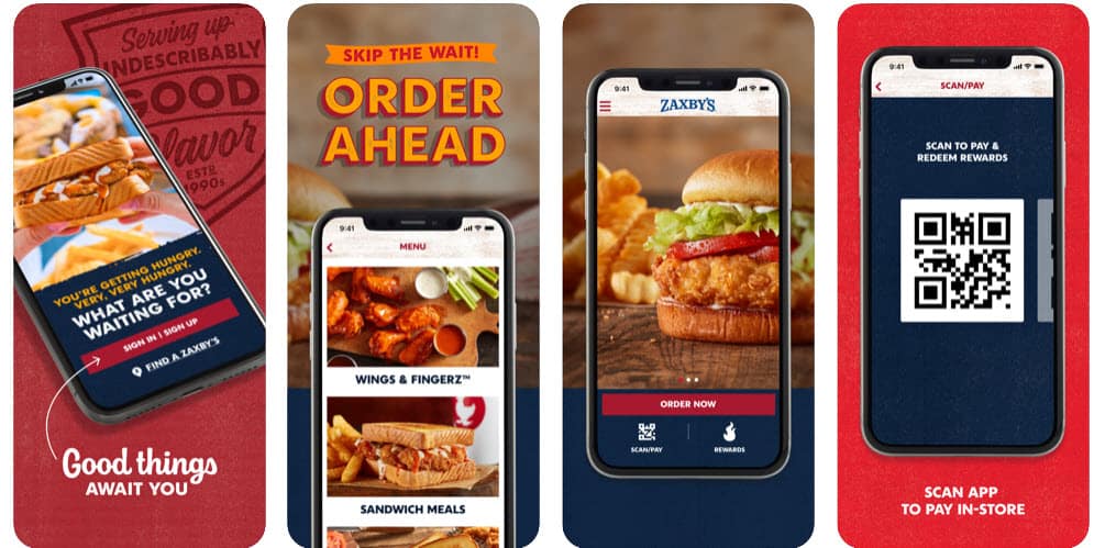 Free Food Zaxby’s, 