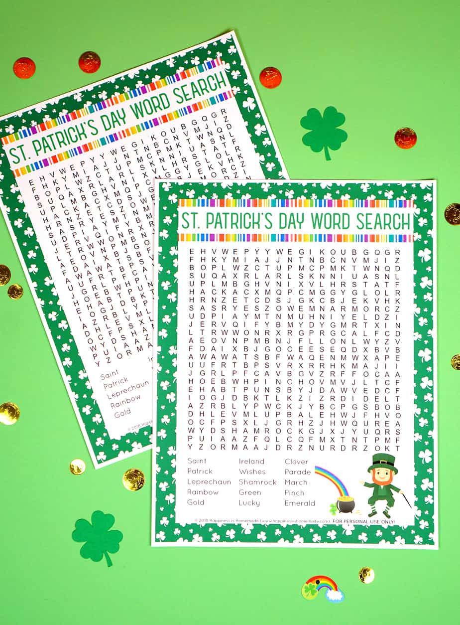 Wishing on a Lucky Clover Worksheet Saint Patrick's Day