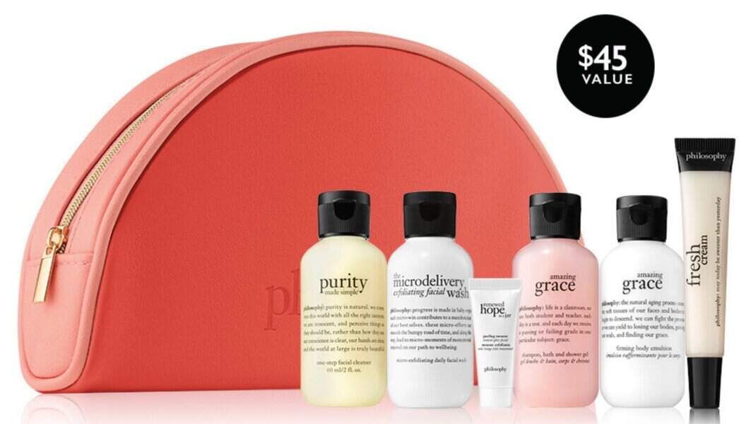 FREE 6 Piece Philosophy Gift Set w/ Any $60 Purchase **$45 Value