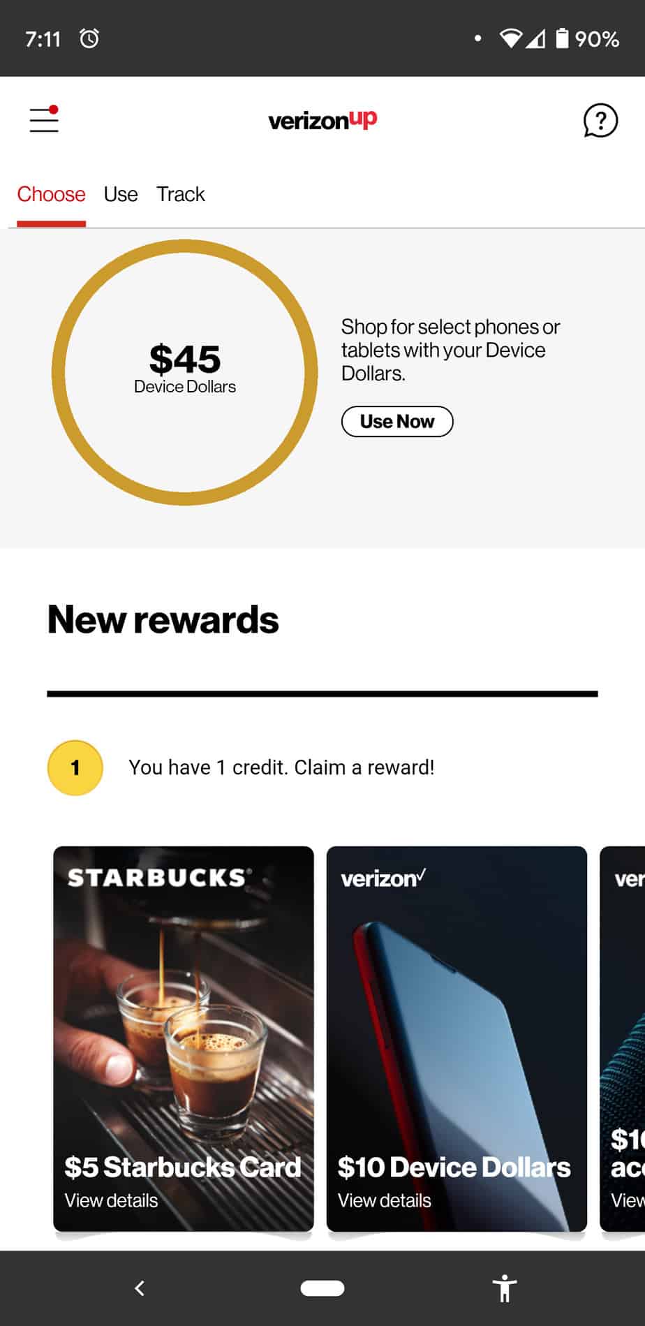 Verizon UP Rewards