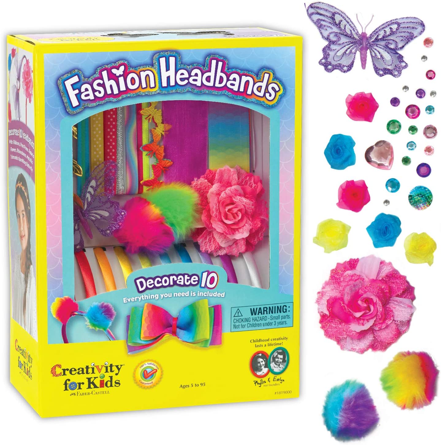 creativity for kids fashion headbands craft kit,
