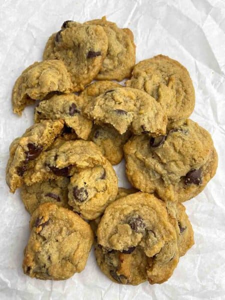hard boiled egg chocolate chip cookies