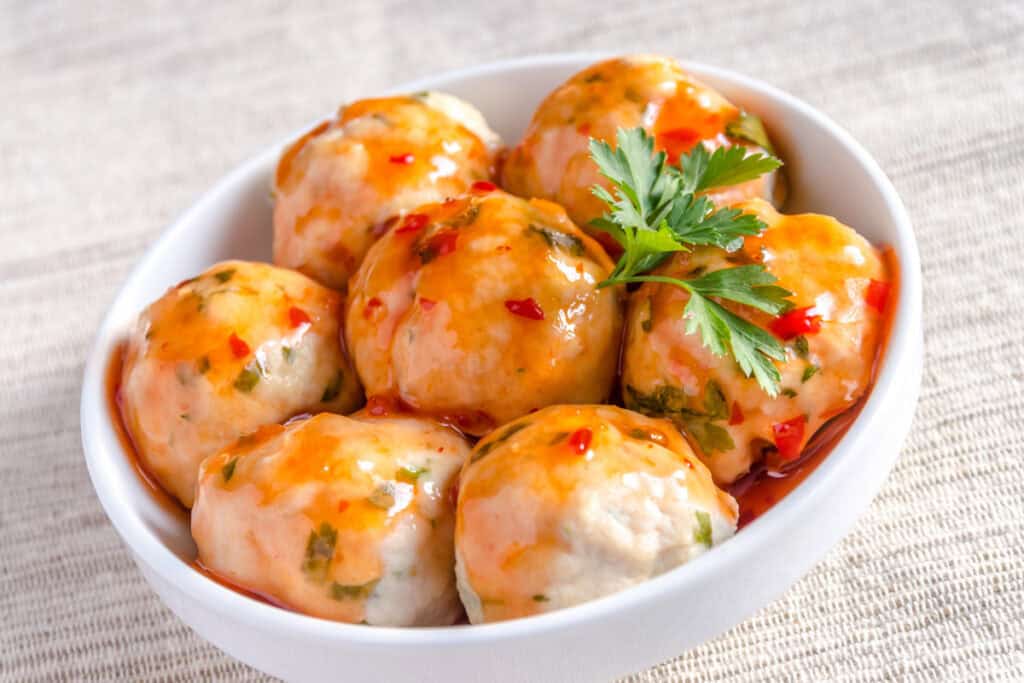 chicken meatballs