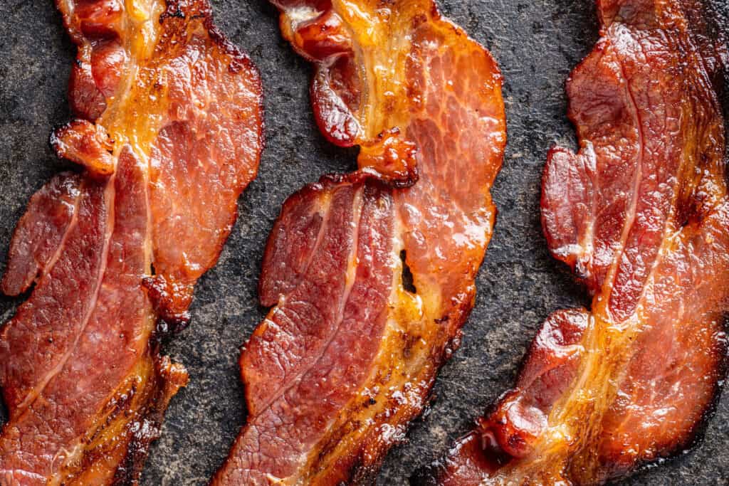 perfect air fryer bacon
