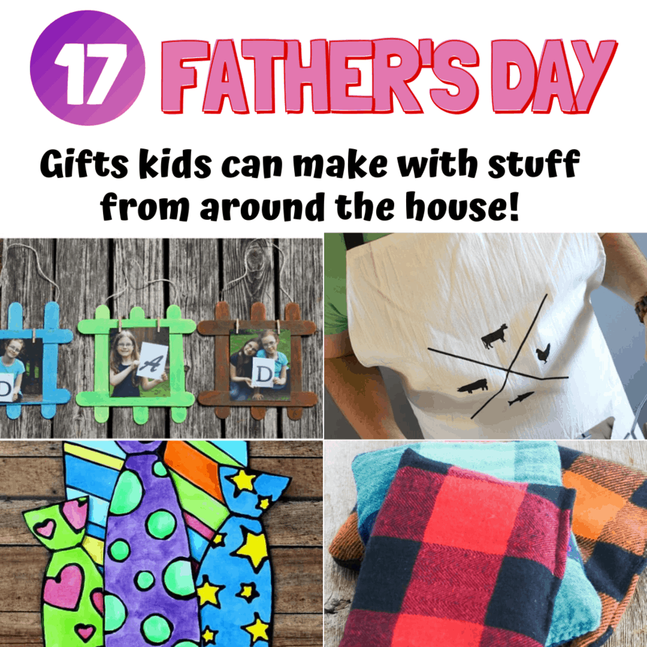 Easy Father&#039;s Day Gifts Kids Can Make With Stuff Around the House