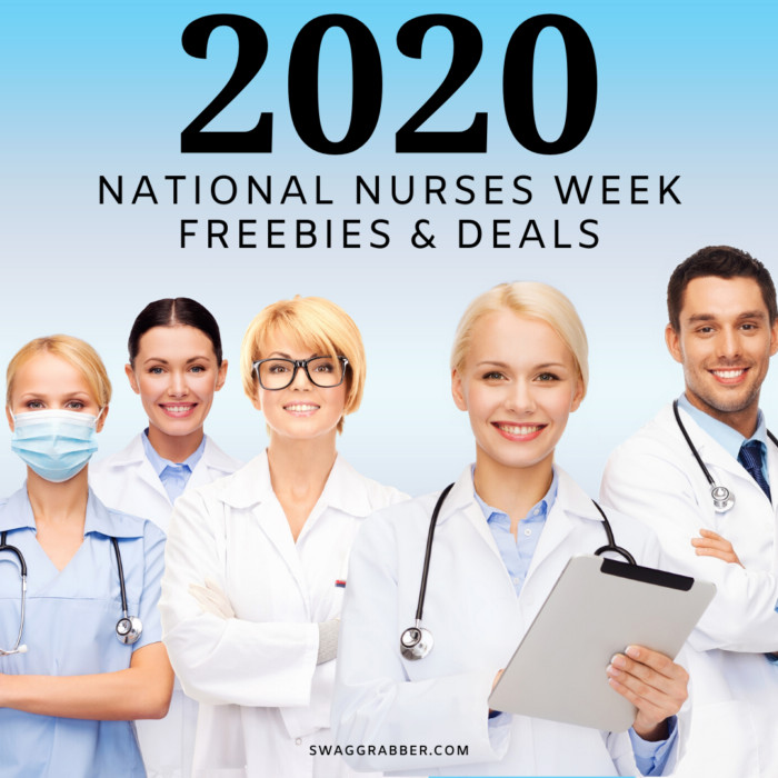 2020 National Nurses Week Freebies & Deals SwagGrabber