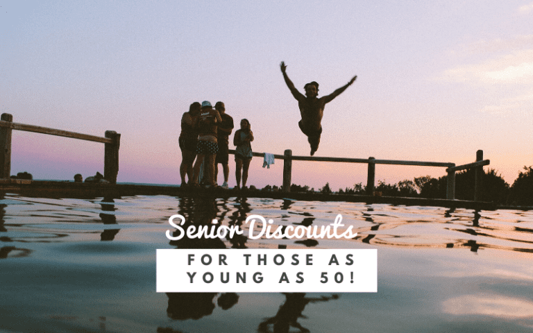 senior discounts for fifty and up
