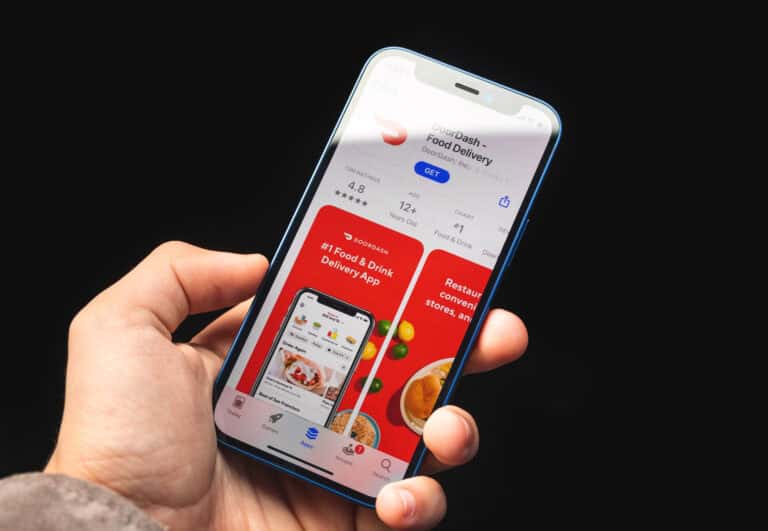 door dash delivery app