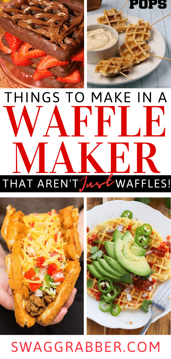 Unique Things to Make Using Your Waffle Iron