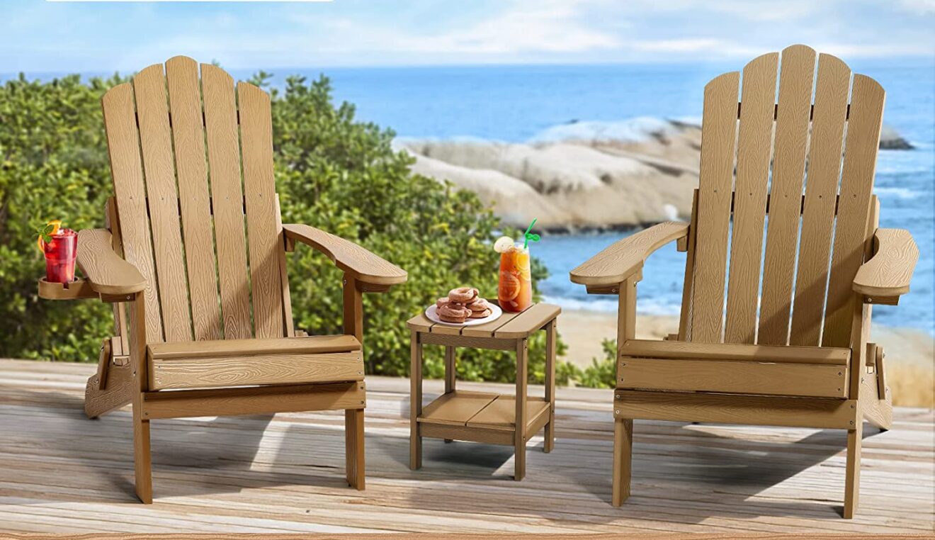 adirondack chair with cup holder pari