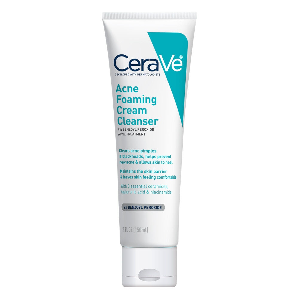cerave’s acne foaming cream cleanser