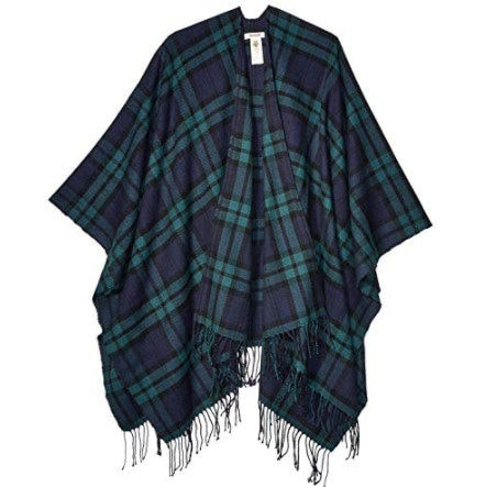 Goodthreads Women's Fringe Ruanna Wrap Scarf Now $16.20 (Was $27.50 ...