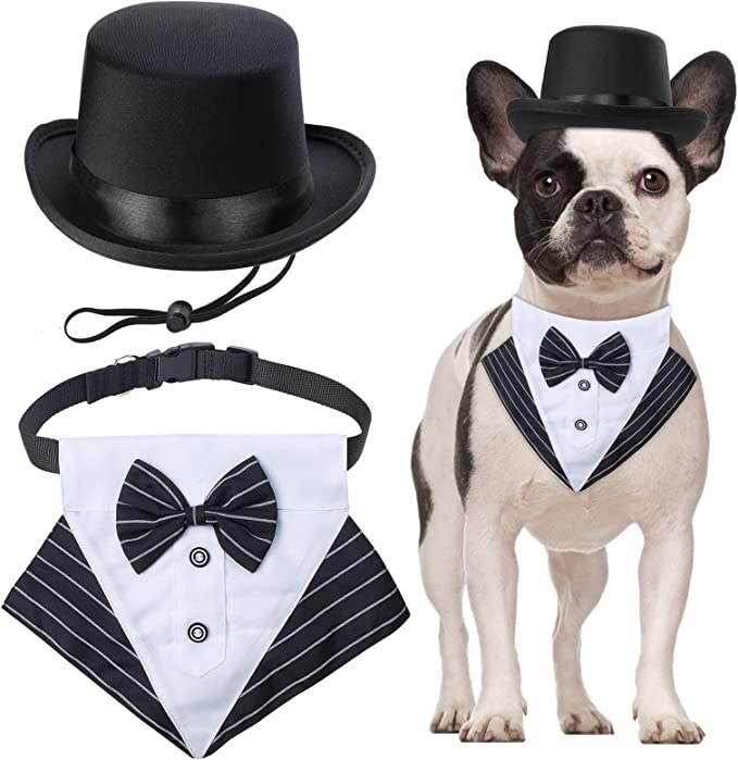 yewong 2 pieces pet formal accessories set