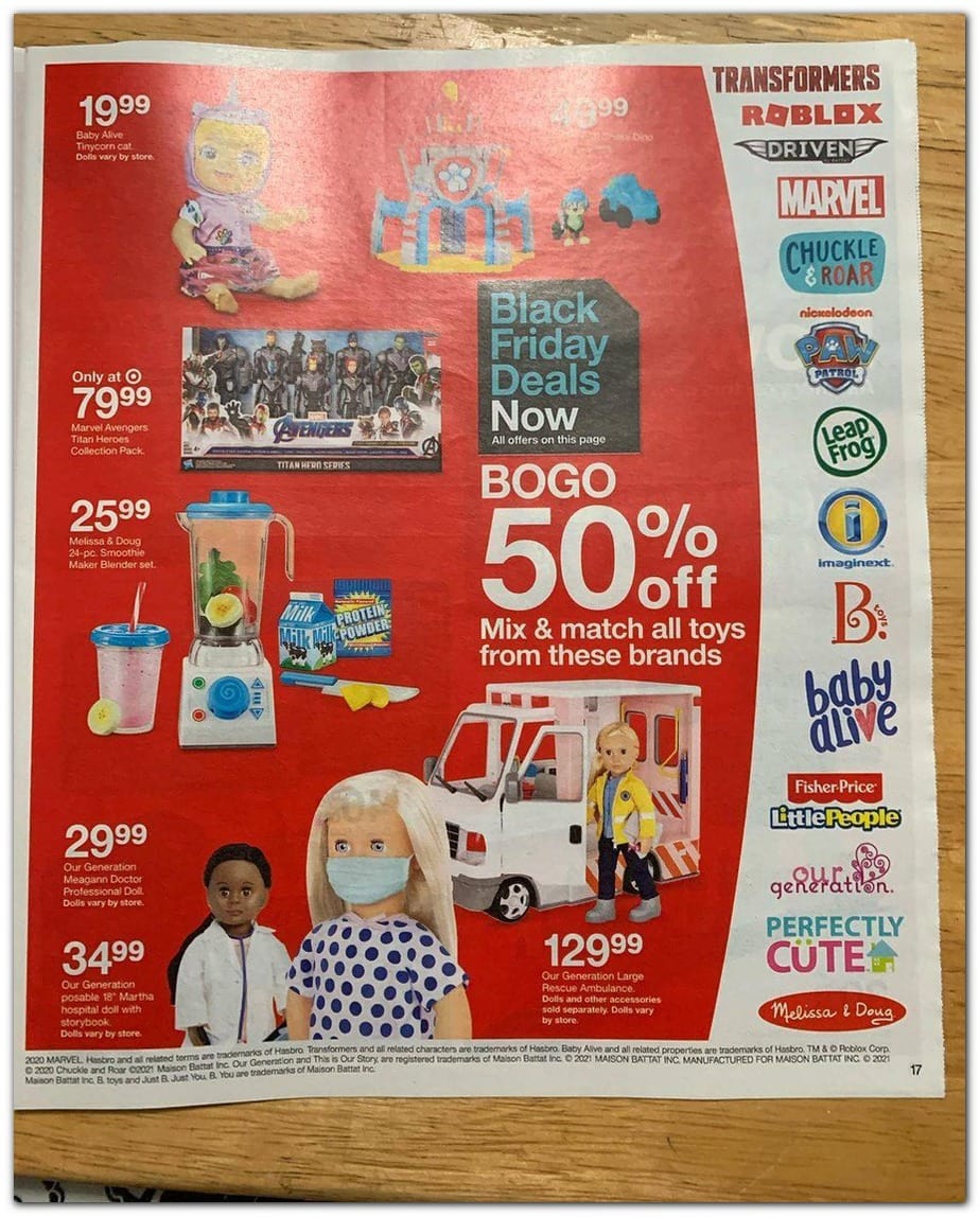 2020 Target Black Friday Ad | SwagGrabber