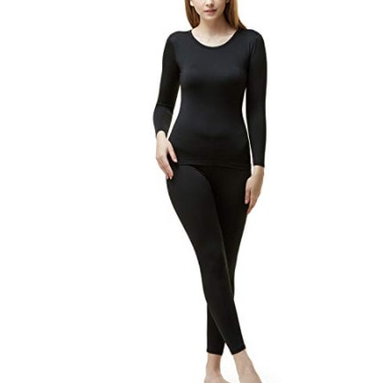 TSLA Women's Fleece Lined Thermal Underwear Set Now $13.58 (Was $23.98 ...