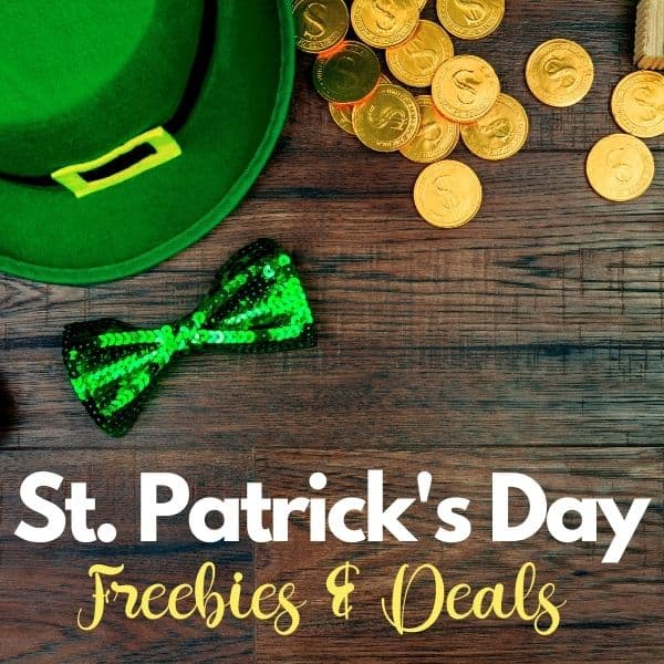 St. Patrick's Day freebies and deals