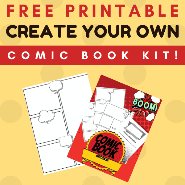 Create a Comic Strip: Printable Template