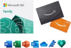 microsoft 365 personal 12 month subscription with 50 gc