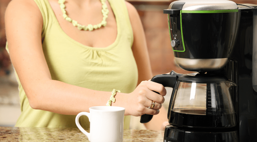 coffee maker at home