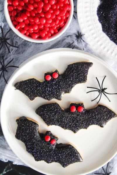 bat sugar cookies