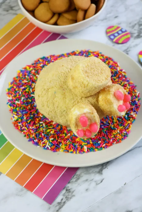 funfetti bunny butt cheese ball