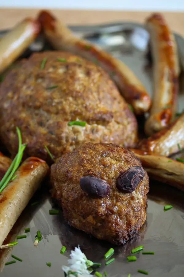 halloween spider meatloaf