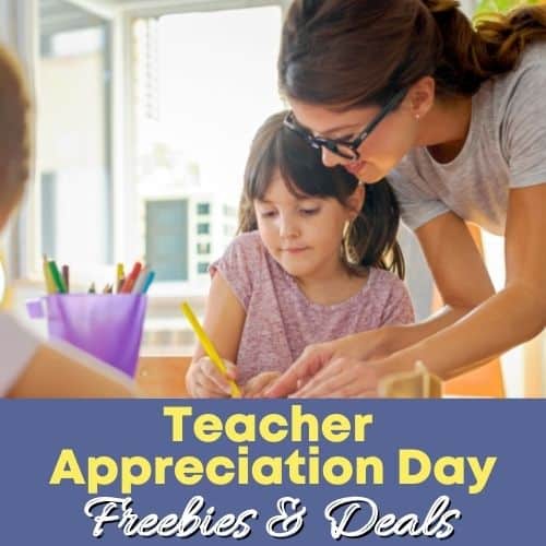 Teacher Appreciation Day freebies and deals