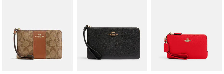 coach wristlets