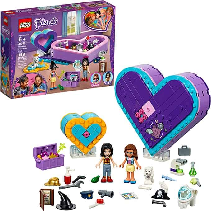 lego friends heart box friendship pack