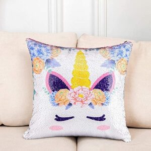 magic unicorn pillow case