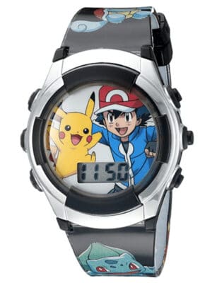 pokemon kids' quartz watch