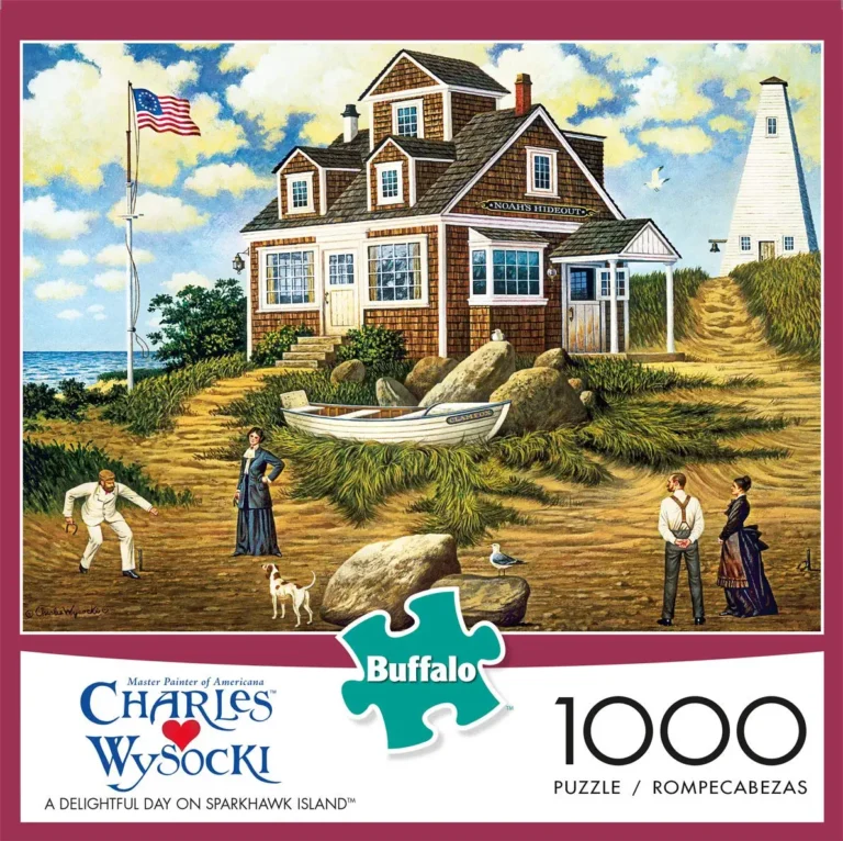 a delightful day on sparkhawk island puzzle