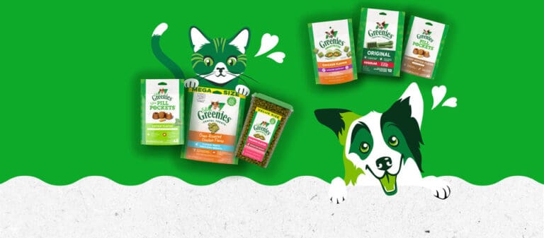 Greenies pet treats for cats and dogs