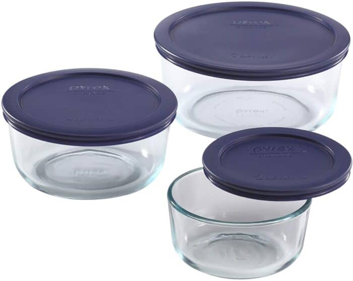 glass storage container set