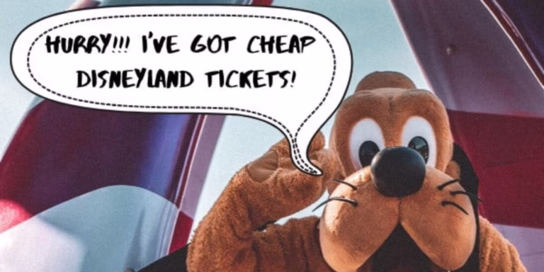 Character offers cheap Disneyland tickets.