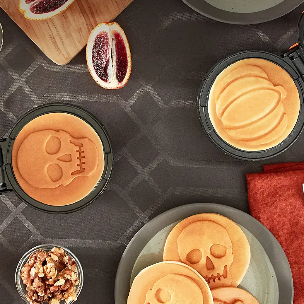 halloween waffle iron makers