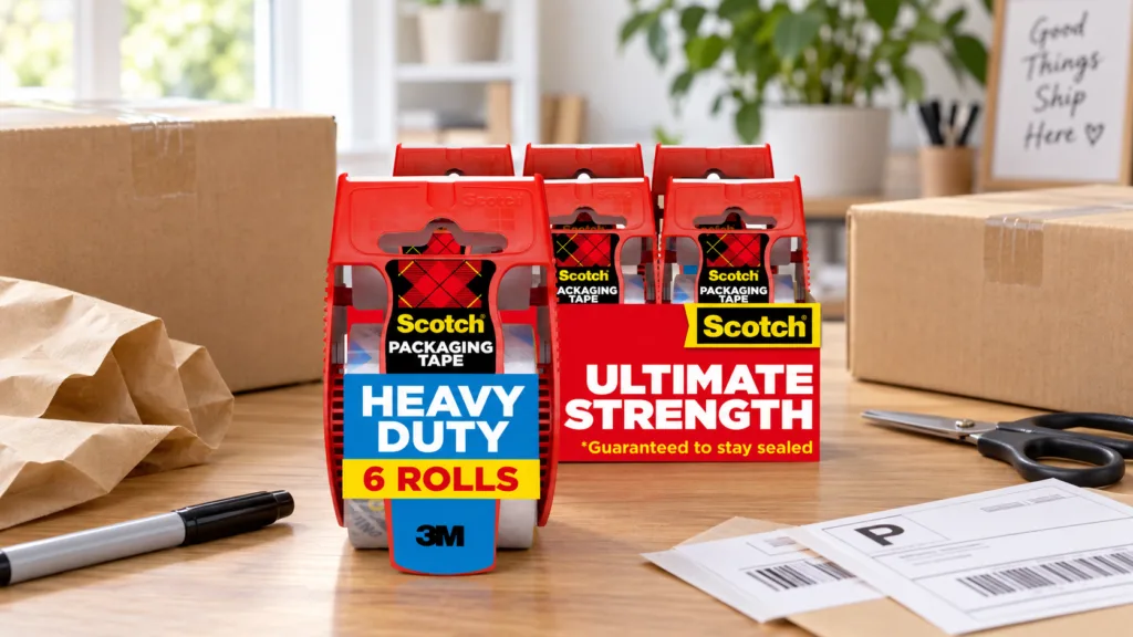 scotch heavy duty shipping tape