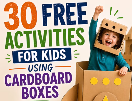 30 activities with boxes