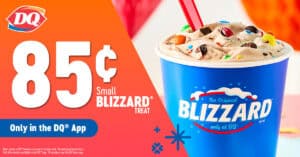 85 blizzard dair queen