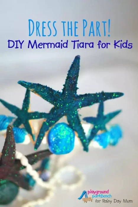 diy mermaid tiara for kids