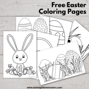 easter coloring pages 1