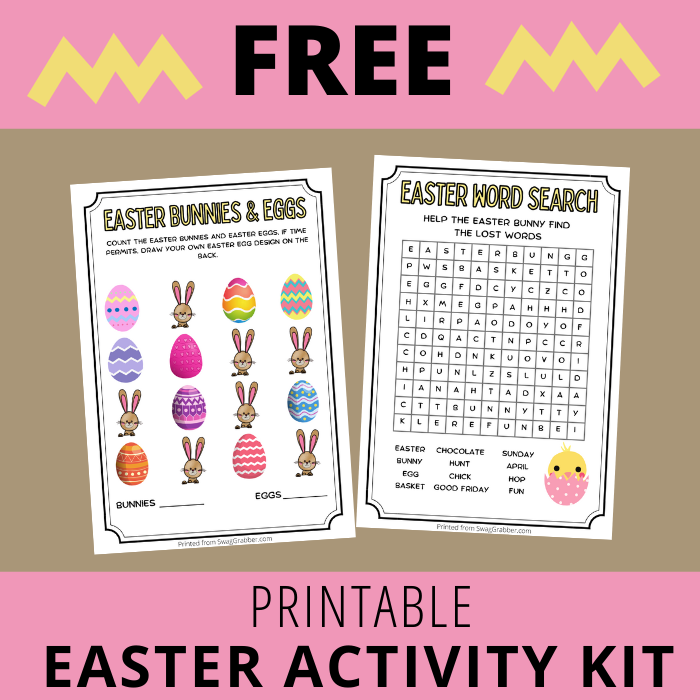 free easter activity kit