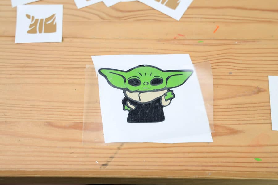 Baby Yoda Cricut SVG