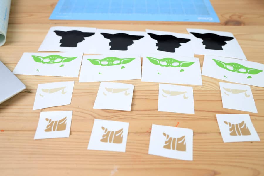 Baby Yoda Cricut SVG